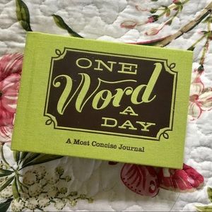 Final price❗️One Word a Day Journal